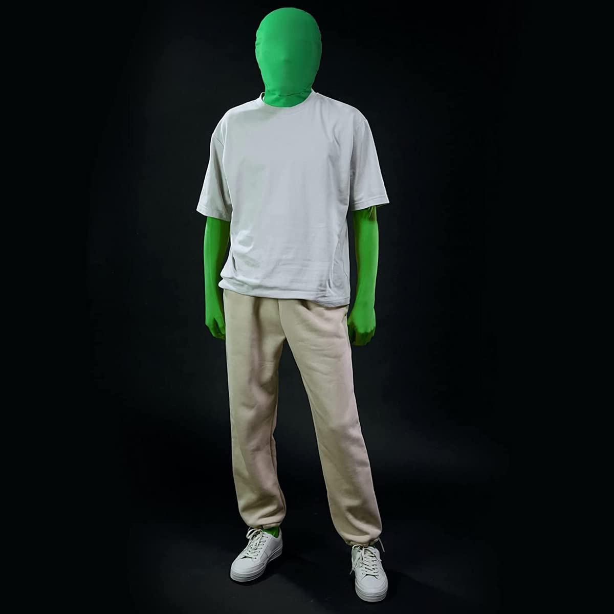 Verilux Green Screen Photography Props Green Headcover and Long Sleeve Gloves Chroma Key Special Effects Background Chroma Keying Green Gloves and Head Cover for Digital Image and Video Editing Verilux Green Screen Photography Props Green Headcover and Long Sleeve Gloves Chroma Key Special Effects Background Chroma Keying Green Gloves and Head Cover for Digital Image and Video Editing